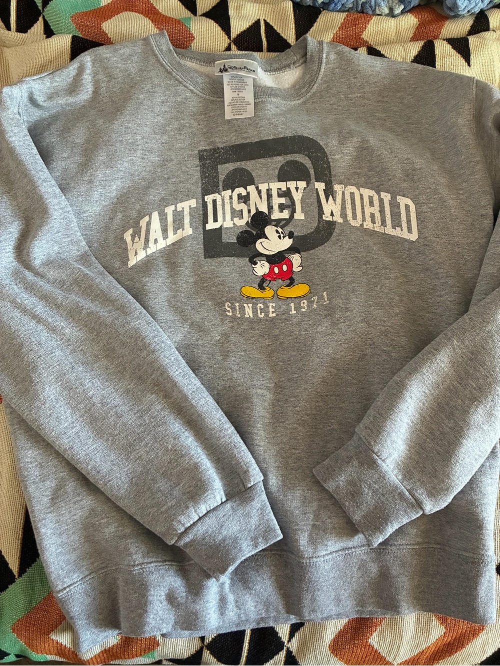 Disneyworld Crewneck Sweatshirt size Medium, vintage like, Mickey Mouse, Disney